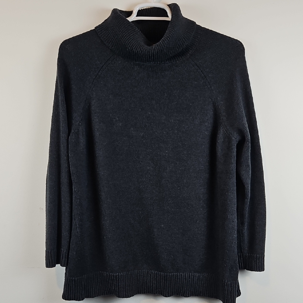 Old Navy Women's Gray Turtleneck Sweater Size 2X